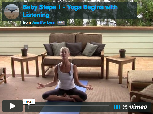 Baby Steps 1 Yoga Begins With Listening Wisdom Flow Yoga Joyful Movement On Maui Hawaii