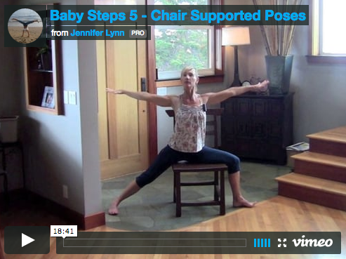 Baby Steps 5 Chair Supported Poses Wisdom Flow Yoga Joyful Movement On Maui Hawaii